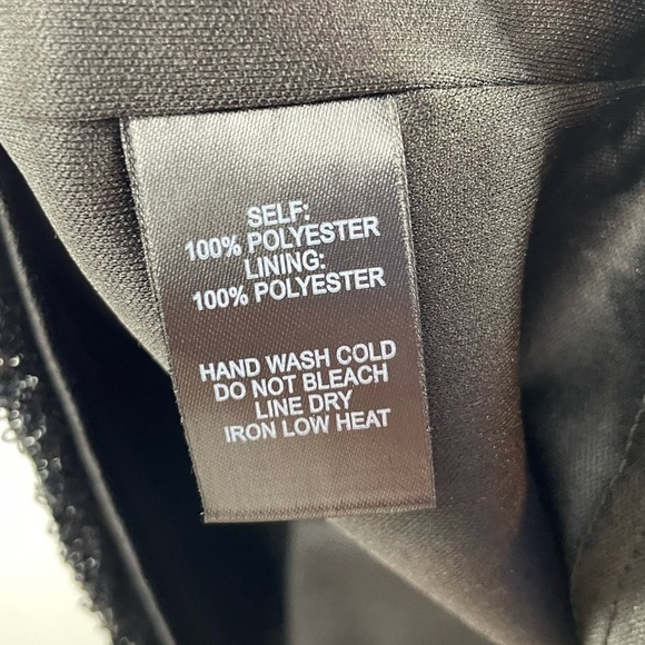 NWT Lulus Champagne Showers Sequin Bodycon Dress in Black Size‎ Small - Picture 7 of 10